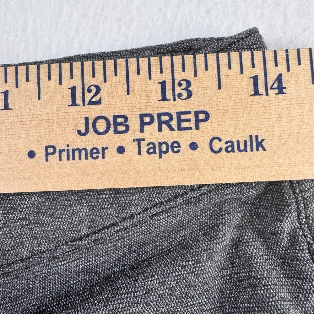 Lululemon ABC Slim Fit Pant Mens 28 Grey Melange Warpstreme Stretch Trousers - Picture 6 of 8